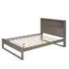 Chic Storage Platform Bed with USB Ports