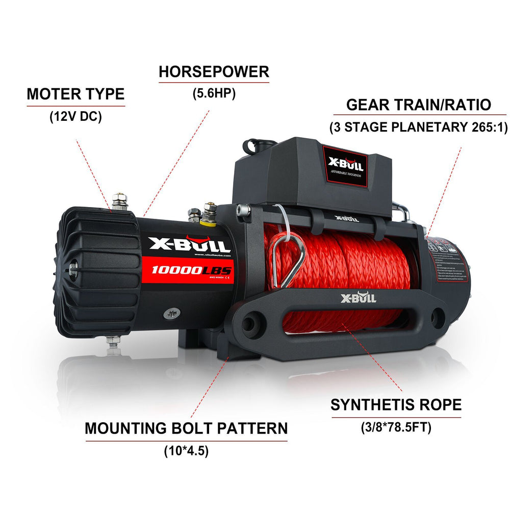 X-BULL Power Rope Winch - Ultimate Off-Road Towing Solution