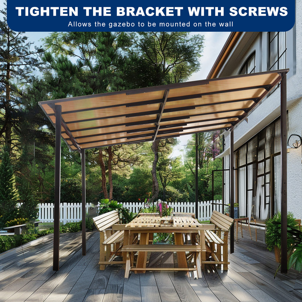 Stylish Metal Awning Pergola for Patios and Decks