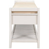 Stylish Storage Bench with Cushion