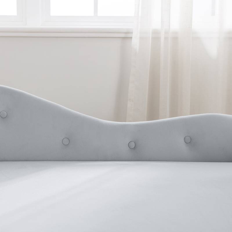 Velvet Dream Lounge Chair with Storage & Pillow