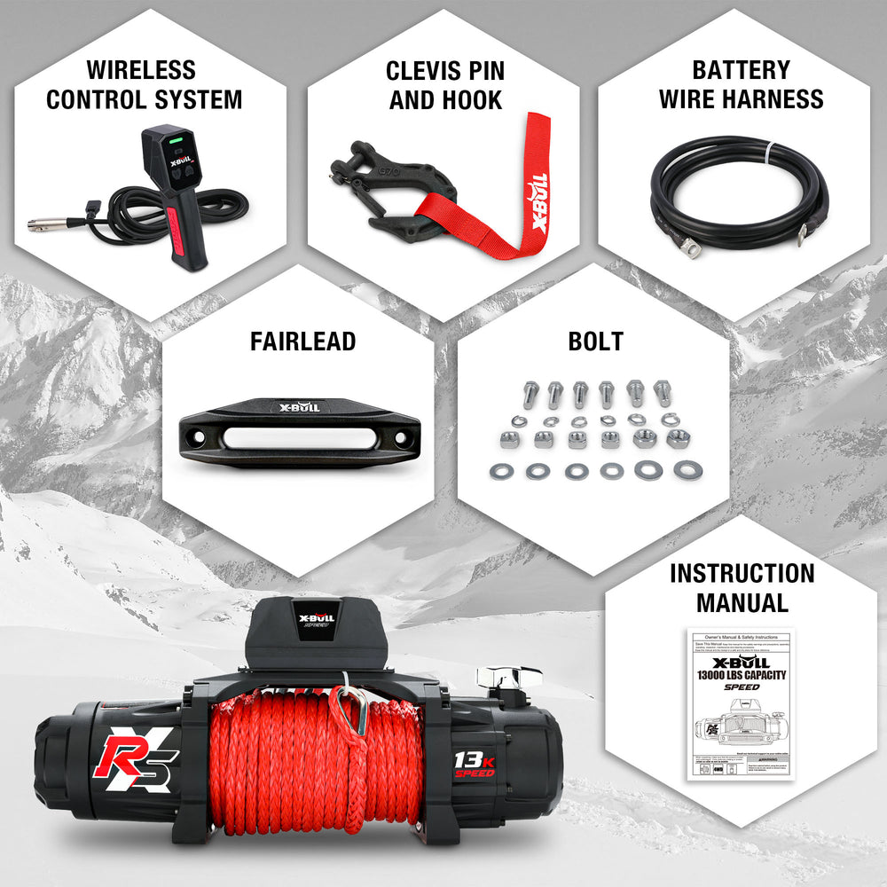 X-BULL Mighty Hauler Electric Winch