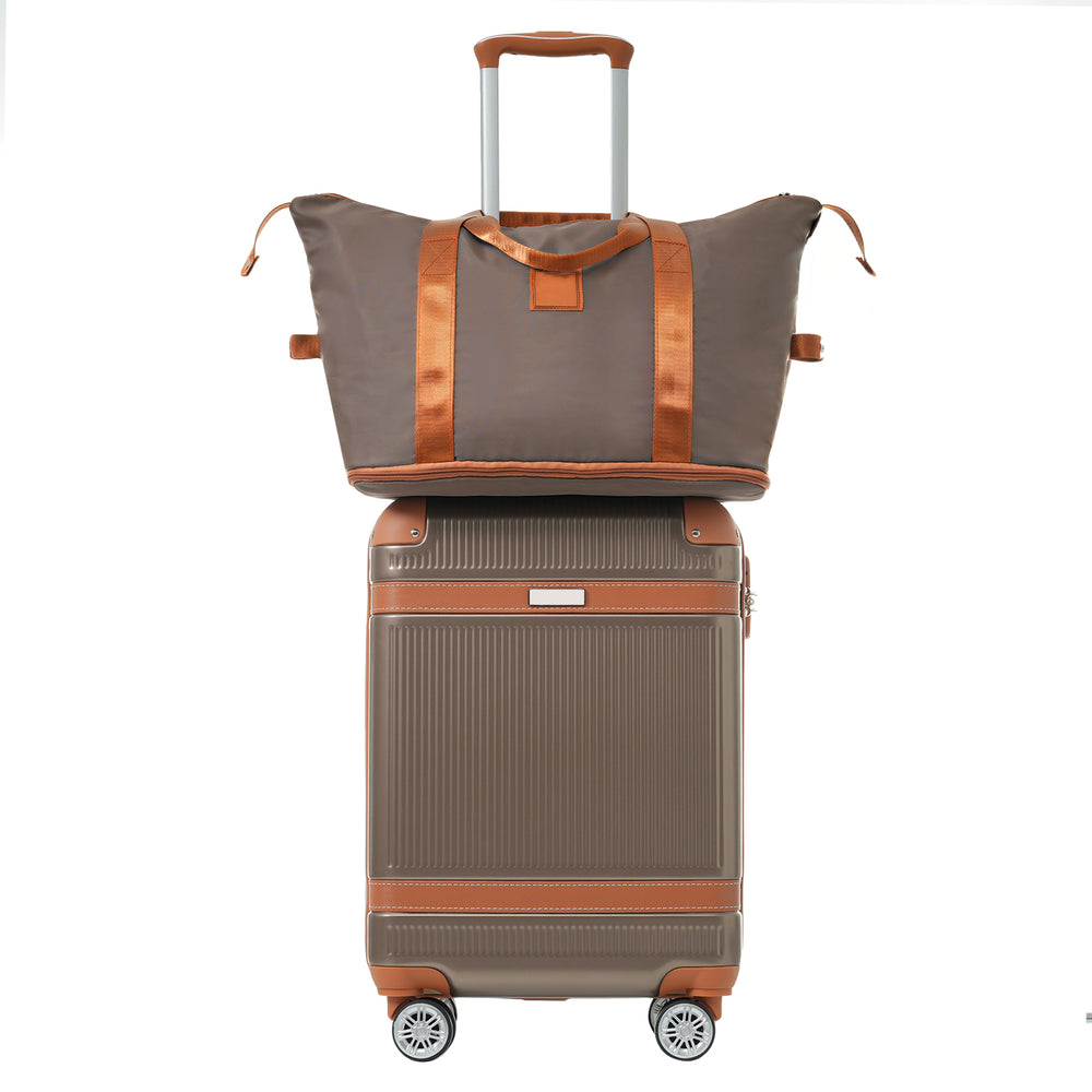 Coppery Spinner Suitcase Set