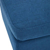 Navy Blue Cozy Ottoman