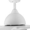 Sleek LED Ceiling Fan with White Blades