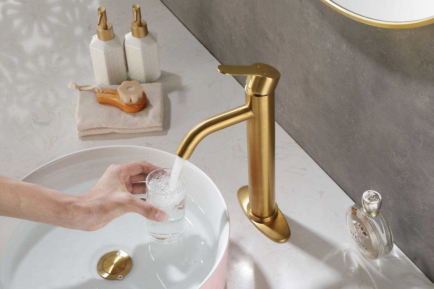 Sleek Modern Bathroom Faucet