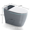 Smart Bidet Toilet: Heated Seat & Auto Features