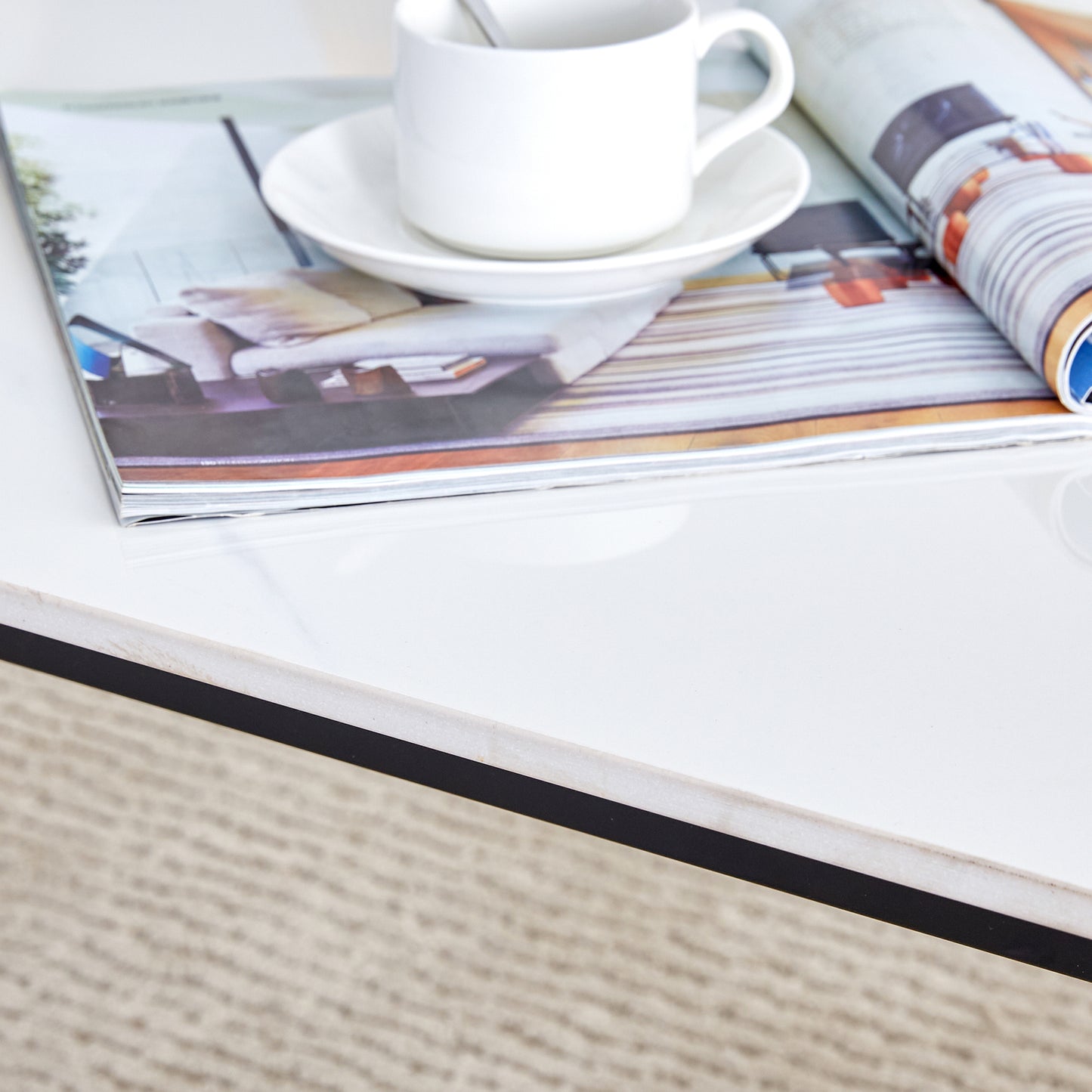 Rock & Steel Coffee Table