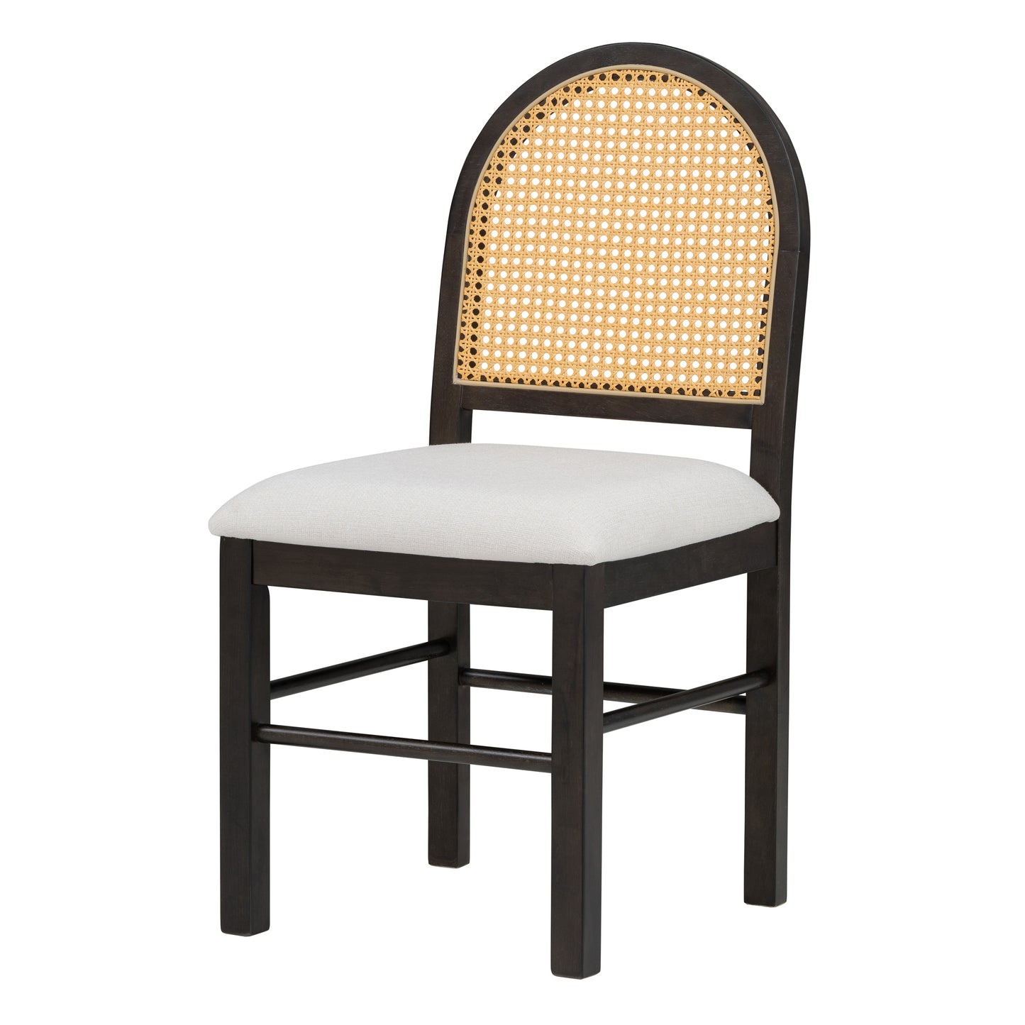 Vintage Vibes Dining Set: Extendable Table & Cozy Upholstered Chairs