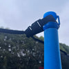 Trampoline Fun Zone with Safety Net and Basketball Hoop