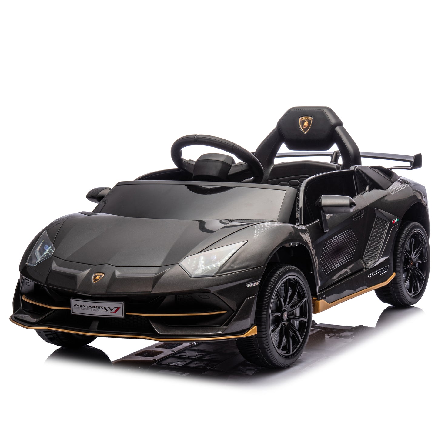 Lamborghini Aventador Ride-On Car with Remote Control for Kids