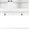 Charming White Kitchen Storage Hutch