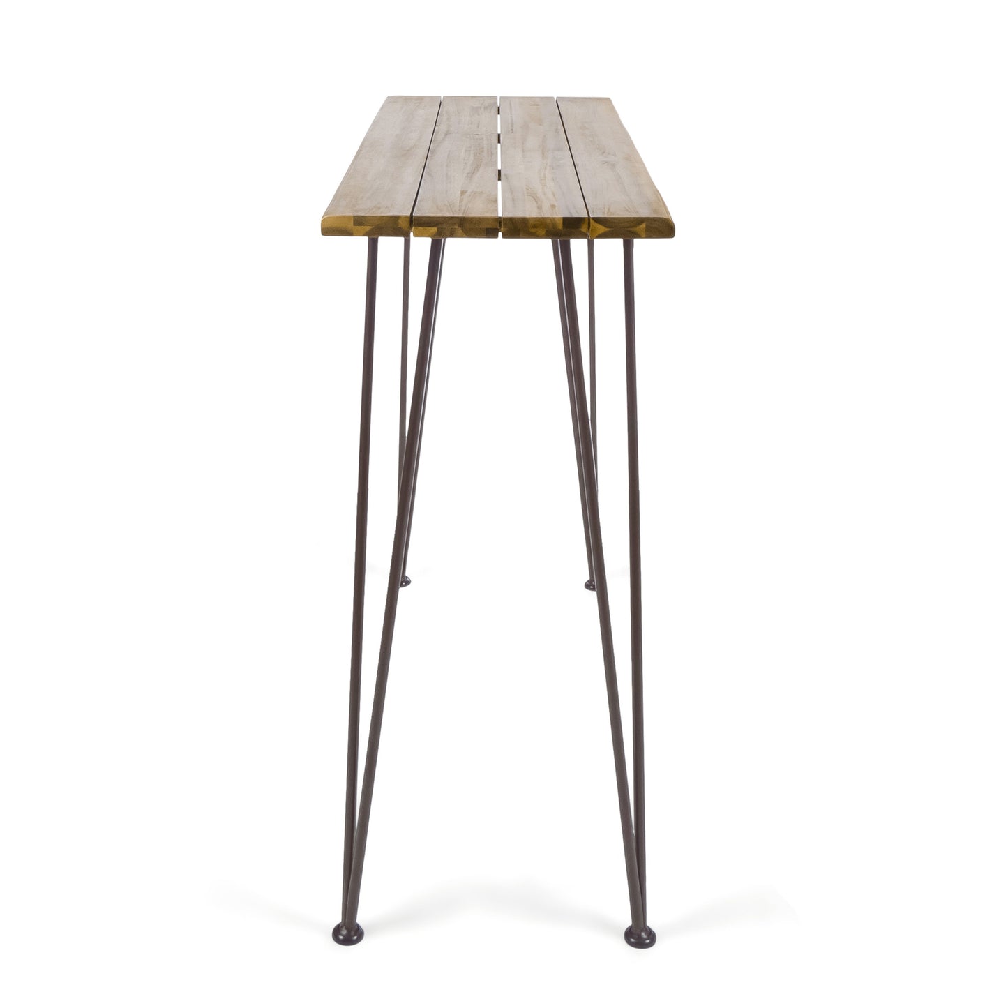 Denali Wood & Metal Bar Table