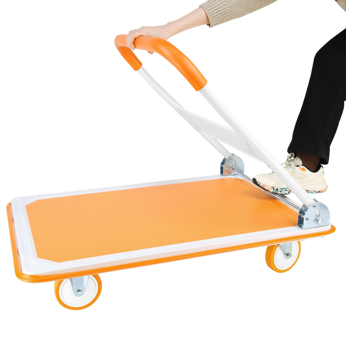 Foldable Heavy-Duty Dolly for Easy Moving