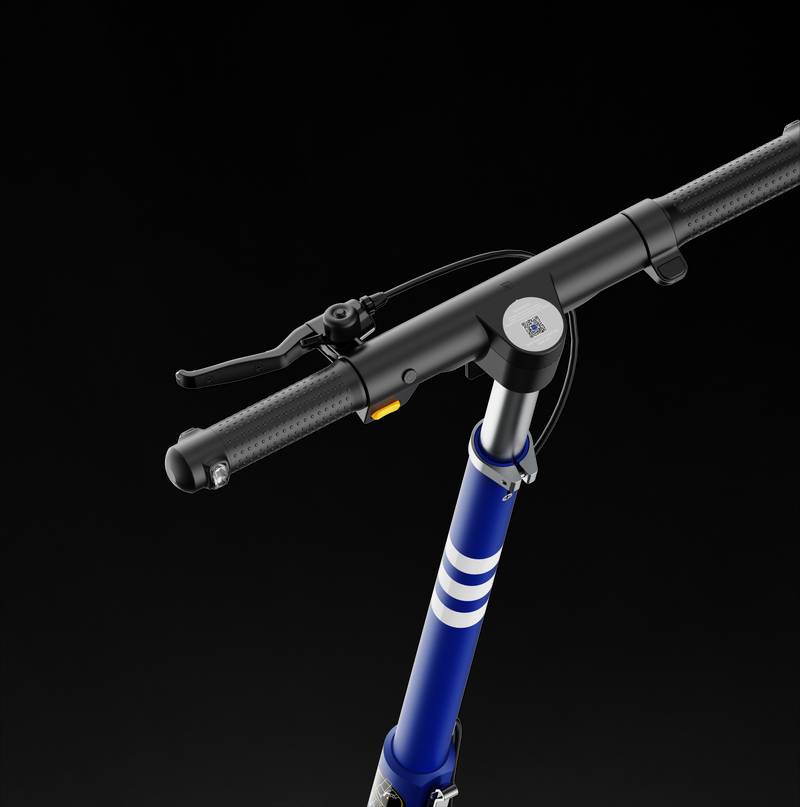 Blue Breeze Electric Scooter: Ride Far & Fast!