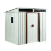 Bright Outdoor Metal Shed with Window