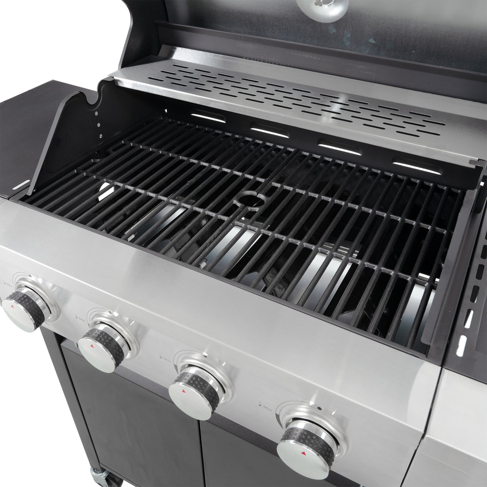 Ultimate Stainless Steel Propane Grill with Side Burner