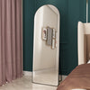 Sleek Silver Arch Wall Mirror