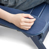 Navy Blue Folding Adirondack Chair - Perfect for Outdoor Relaxation!