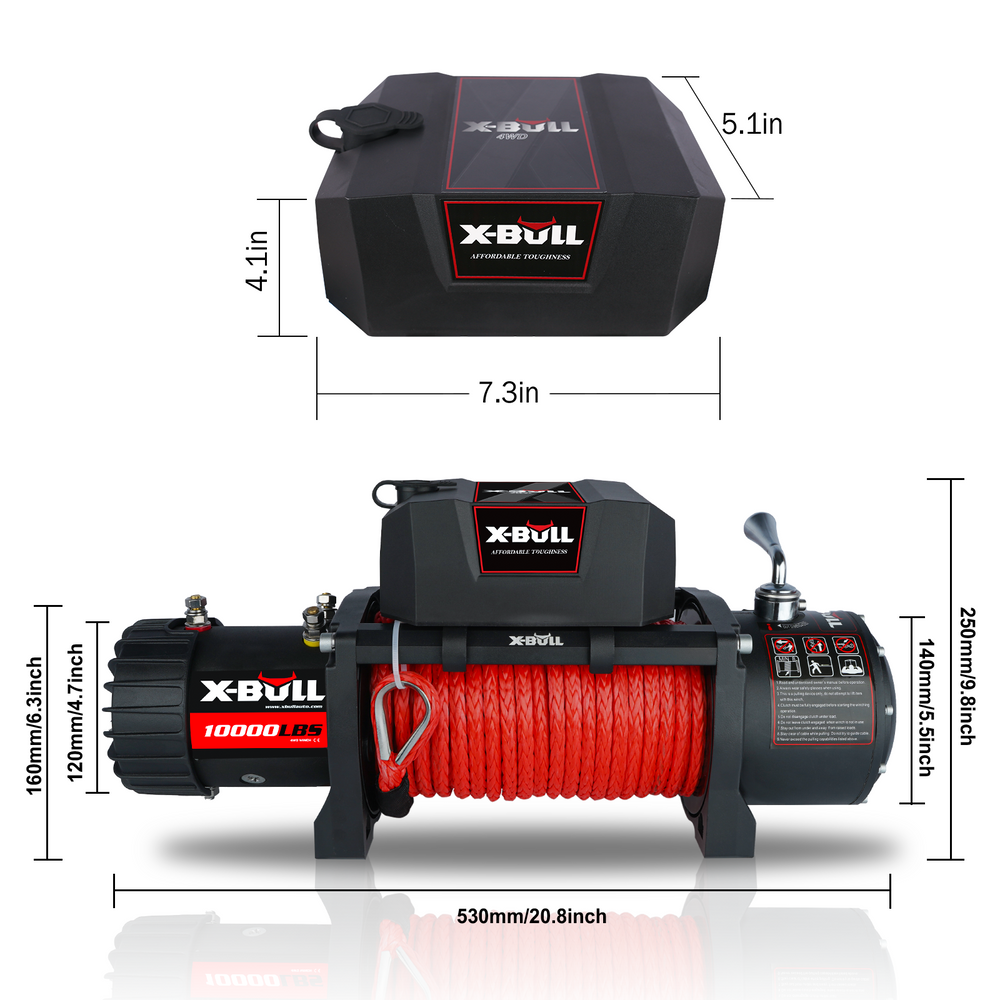 X-BULL Power Rope Winch - Ultimate Off-Road Towing Solution