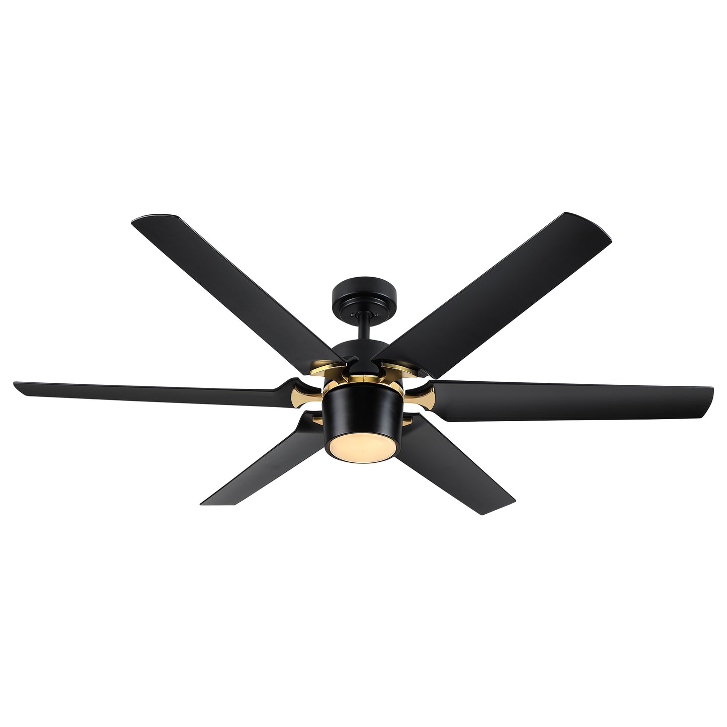 Sleek Remote-Controlled LED Ceiling Fan