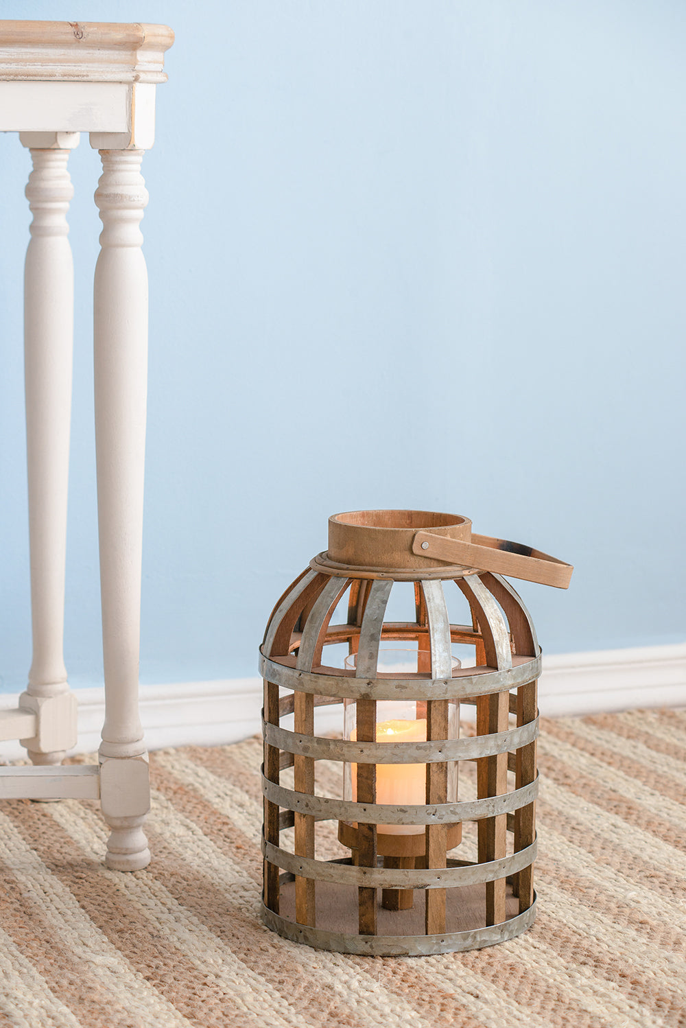 Charming Wooden Lantern for Home & Garden