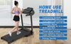 Foldable Fitness Treadmill with Speakers & Adjustable Incline