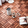 Chic Acacia Deck Tiles - Stylish Outdoor Flooring for Patios & Pools