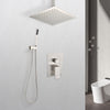 Spa-Like Ceiling Shower Combo with Handheld Wand