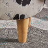 Cow Delight Velvet Ottoman