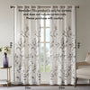 Chic Sheer Burnout Curtain Panel