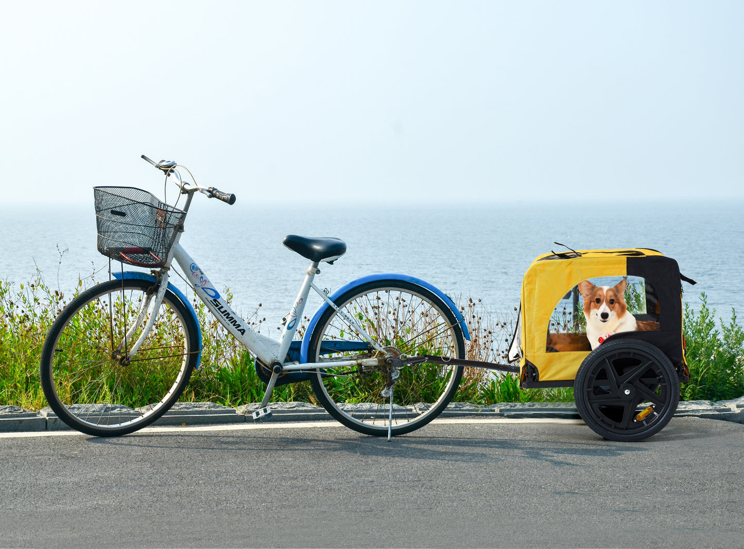 Sunny Pet Cruiser: Heavy-Duty Folding Stroller & Bike Trailer