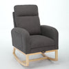 Cozy Modern Rocking Chair with Pocket