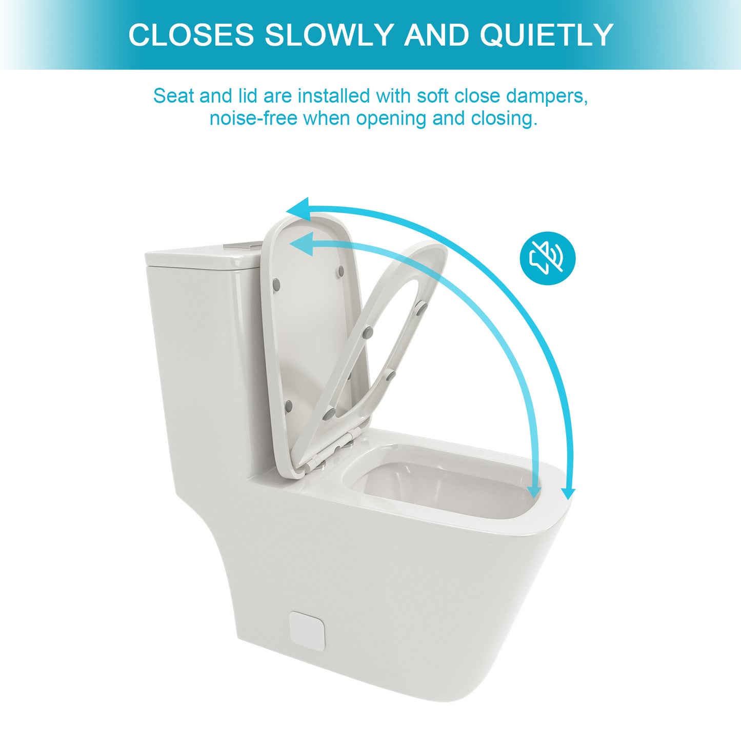 FlushSmart Toilet with SoftClose Seat