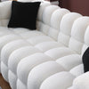 Cozy Cloud White Boucle Sofa