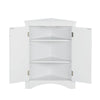 Triangle Storage Stand: Stylish & Adjustable Bathroom Cabinet