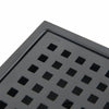 Stylish Square Shower Drain with Removable Grate