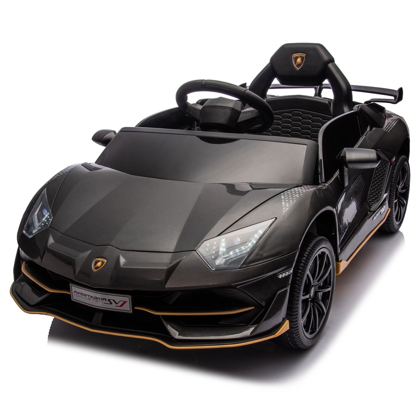 Lamborghini Aventador Ride-On Car with Remote Control for Kids