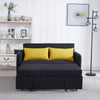 Cozy Double Sofa Bed in Black