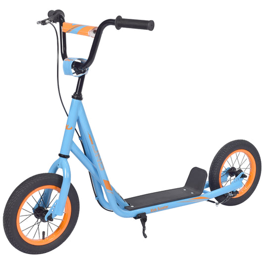 Smooth Ride Kids' Scooter with Adjustable Handlebar and Inflatable Wheels