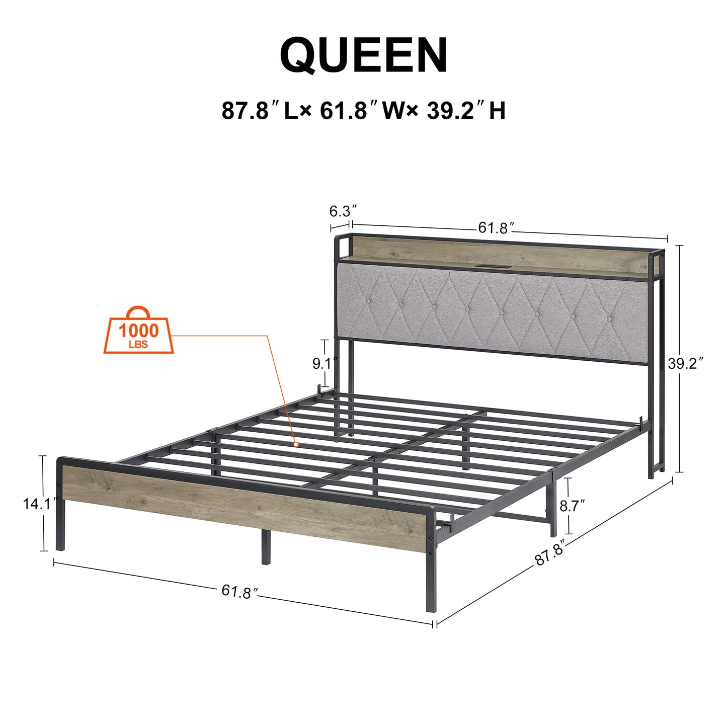 Smart Sleep Haven Bed Frame