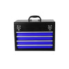 Rolling Tool Chest with Lockable Wheels & Organizer