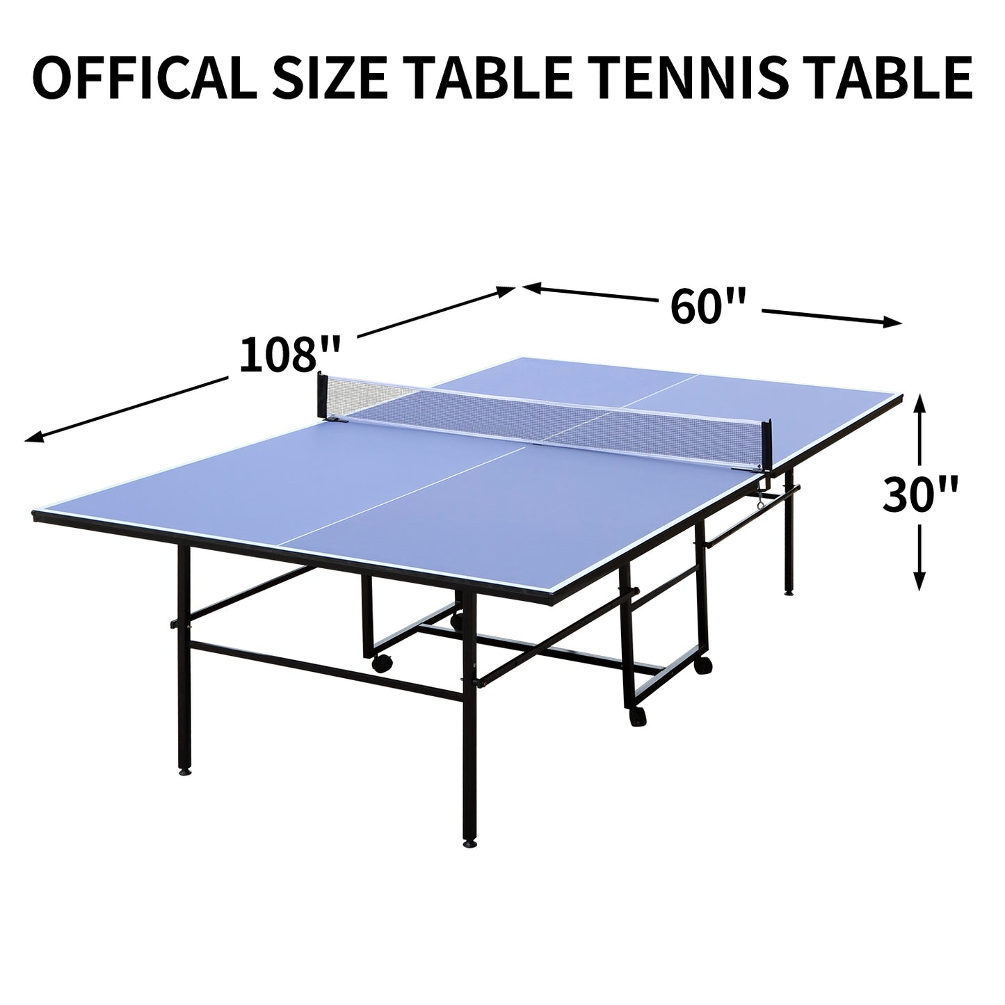 Easy Play Portable Ping Pong Table Set