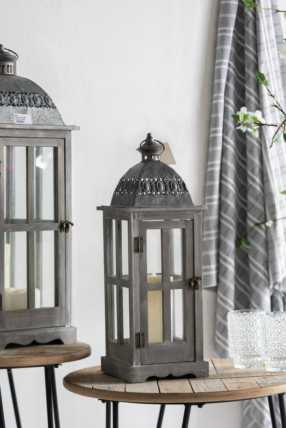 Charming Wooden Lantern for Home & Garden Decor