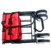 Bright Red Folding Wagon for Gardens & Beaches