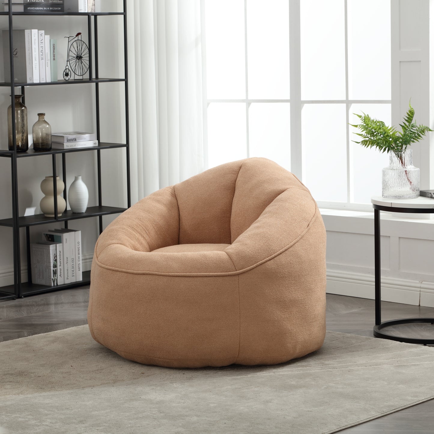 Cozy Comfort Bean Bag Chair with Footrest