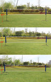 Ultimate Portable Volleyball & Badminton Net Set