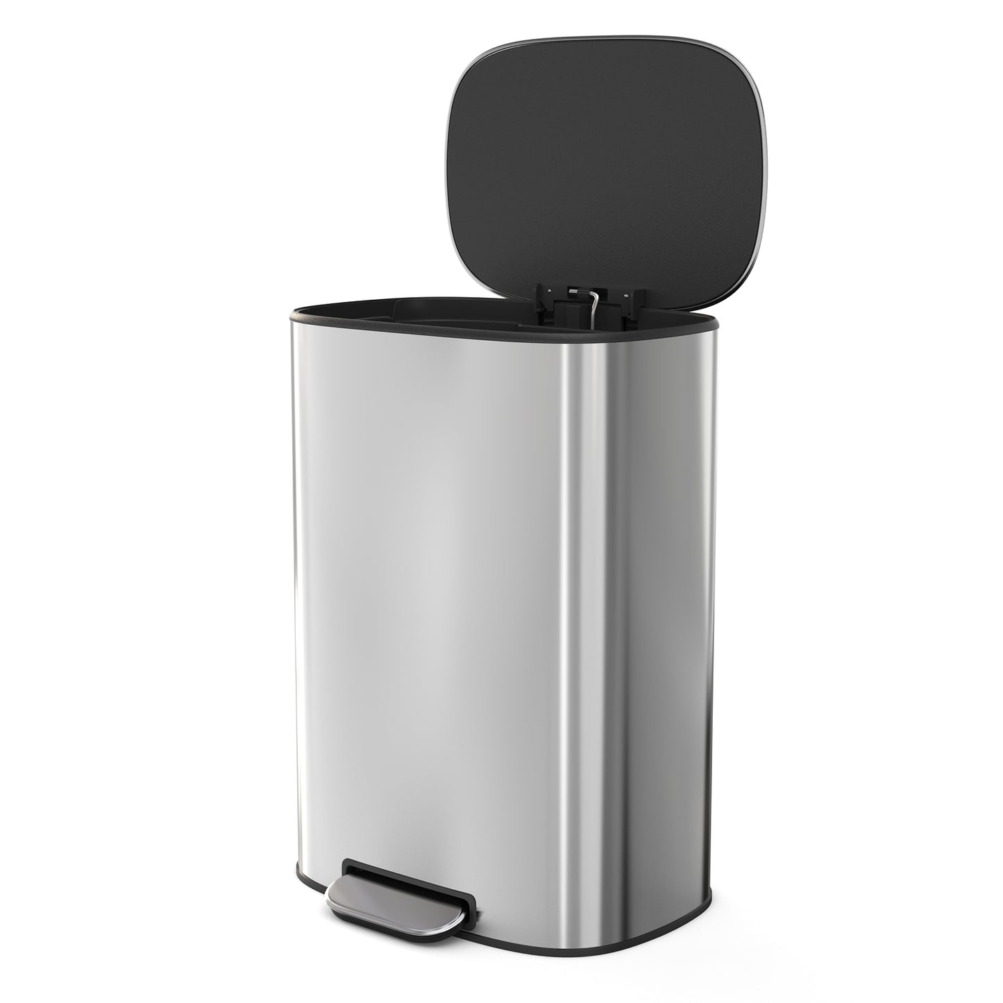 Soft Close Stainless Steel Kitchen Trash Can