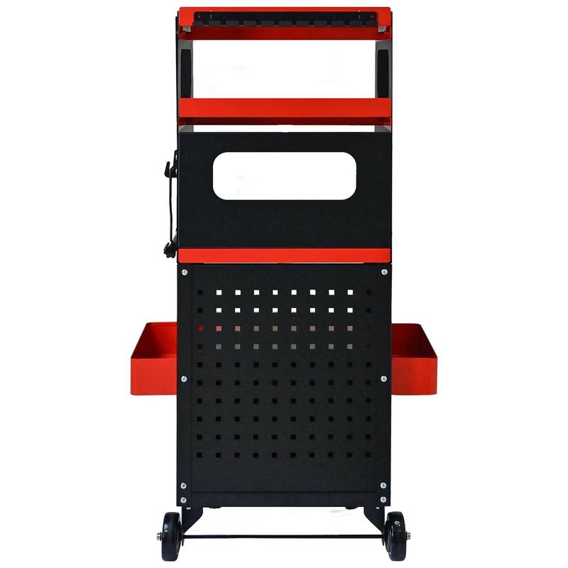Smart Diagnostic Trolley - Black & Red