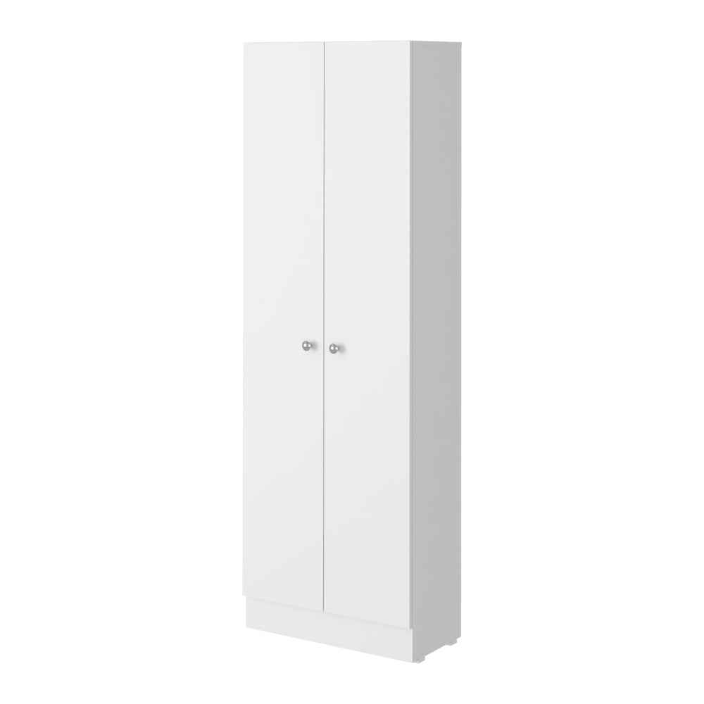 White Double Door Storage Cabinet